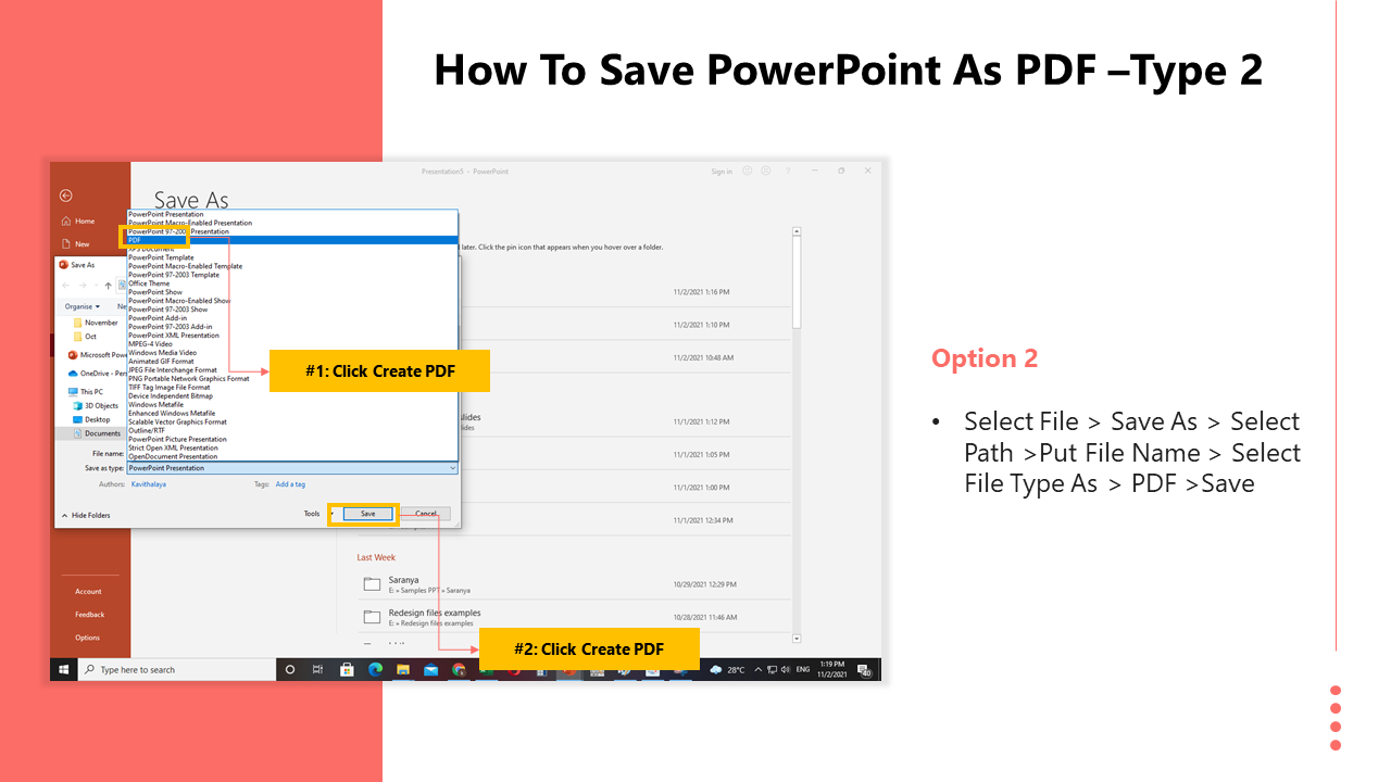 13_How To Save PowerPoint As PDF